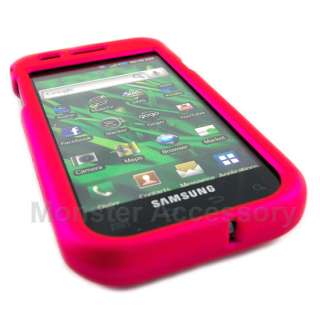 Protect your Samsung Galaxy S 4G with Pink Rubberized Hard Cover Case