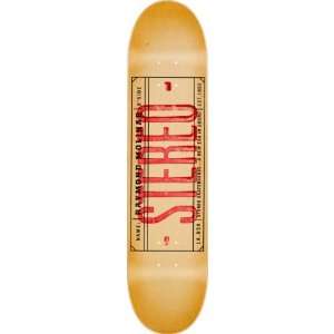  Stereo Molinar Tickets Skateboard Deck