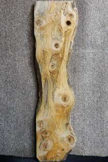 Spalted Knotty Pine Gorgeous Color Rustic Lumber Slab 4474  