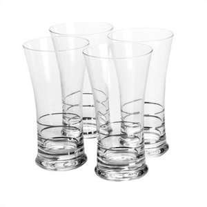 Sloane Square Set of 4 Cooler Glasses:  Kitchen & Dining