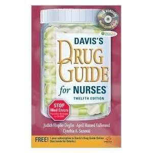  Daviss Drug Guide for Nurses with CD 12th (twelve 