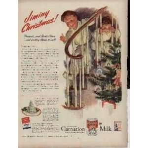   exciting things to eat! .. 1943 Carnation Milk War Bond Ad, A3705A