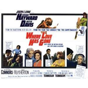 Where Love Has Gone Movie Poster (11 x 14 Inches   28cm x 36cm) (1964 