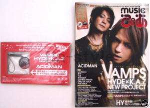 music PIA May 2008 VAMPS HYDE LArc~en~Ciel Magazine Book  