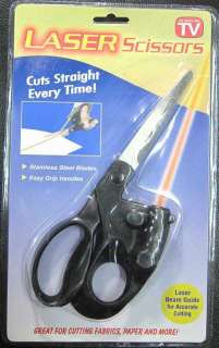 Laser Guide Scissors Cut Straight Gift Wrapping paper  