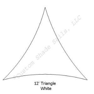 Triangle White Color Premium Quality Heavy Duty Australian Made Shade 