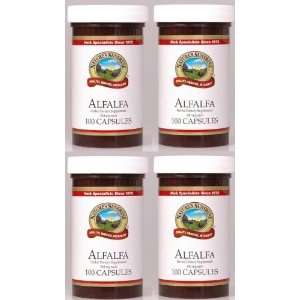 Naturessunshine Alfalfa Dietary Food Supplements 100 Capsules (Pack of 