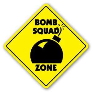 BOMB SQUAD ZONE   Sign   new police team patch gift: Patio 