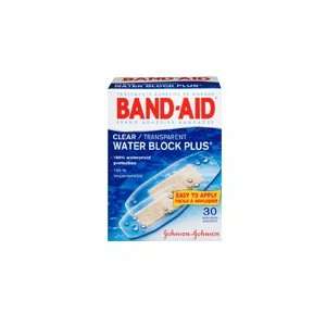  BANDAID WATERBLOCK CLEAR ASSORTED BOX OF 30 Everything 