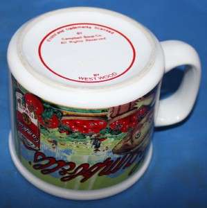 Westwood Cambells Soup Mug China Dinnerware  