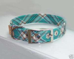 Plaid dog collar, dogs, collars, Scottie Westie Cairn  
