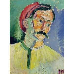  Oil Painting: Portrait of Andre Derain: Henri Matisse Hand 