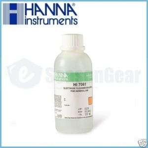 HANNA HI 7061 pH ORP Electrode Cleaning Solution, 230ml  