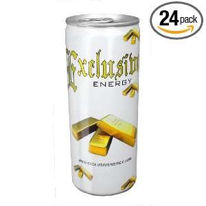  Exclusive Energy Drink regular 8.4 Ounce. Can, 24 per case 