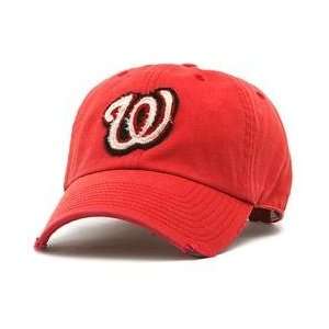 Washington Nationals Meltdown Red Adjustable Cap   Red Adjustable