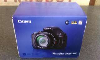 CANON SX40 HS SX 40 DIGITAL CAMERA BRAND NEW IN BOX  NEVER OPENED FREE 
