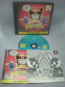 Playstation 1 PS1 PS Japan Popn Music NTSC J  