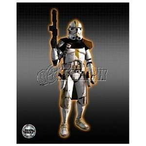  Star Wars Commander Bly Weapon Raised Print: Toys & Games