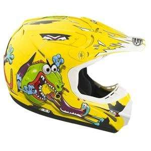   GM46Y Special Edition Monster Helmet   Youth Medium/Lizard Yellow