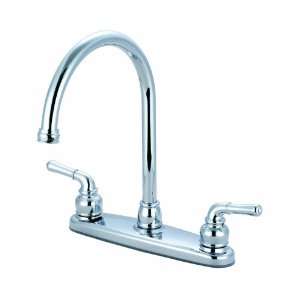  Olympia K 5340 Accent Lever Handles 3 Hole Kitchen Faucet 