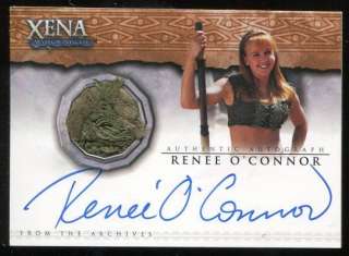 Xena Renée OConnor AC10 Auto/Costume Multi Case Card  