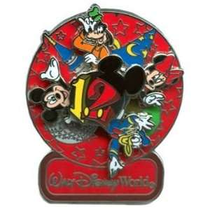  Walt Disney World 2012 Spinner Pin 88134: Everything Else