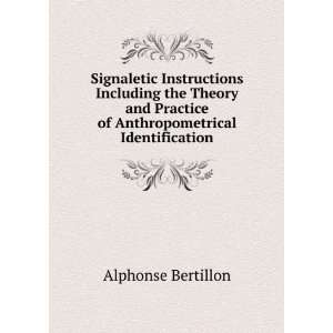  Practice of Anthropometrical Identification Alphonse Bertillon Books