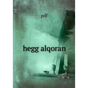  hegg alqoran pdf Books