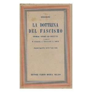   Tavole Fuori Testo Benito (1883 1945) Mussolini Books