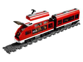 Brand Korea Lego City Trains 7938 Figures Sets toys Passenger Train 