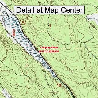   Map   Fairplay West, Colorado (Folded/Waterproof)
