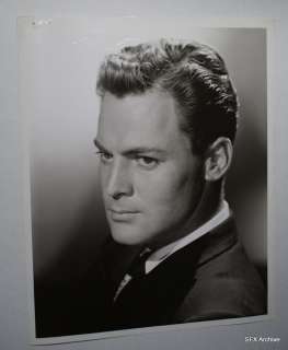 Vintage 1950 Actor John Agar Breakthrough Portrait by Photographer 