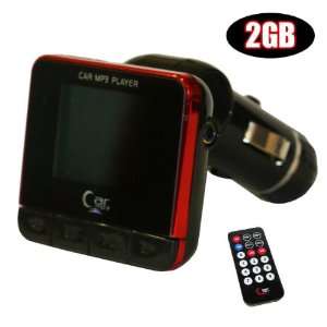  Red* Car Fm Transmitter + 1.4 display can play video files 
