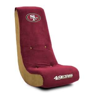  San Francisco 49ers NFL Team Logo Video Rocker Furniture 