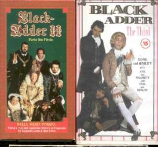 Black Adder Part 2 3 VHS Rowan Atkinson Stephen Fry 794051116932 