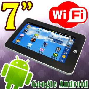 Wi Fi Touch Screen Google Android MSN/Skype E Tablet  