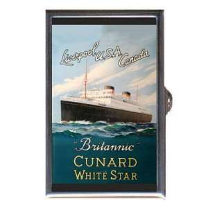  Cunard White Star Ocean Liner Coin, Mint or Pill Box Made 