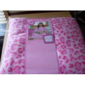 Snuggie Cuddlie Childrens Kids blanket in a bag pink leopard Wrap 