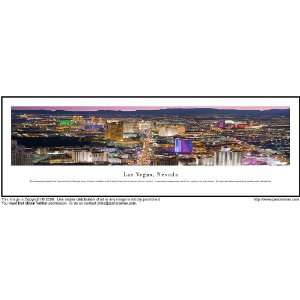  Las Vegas Strip 13.5x40 Panoramic Photo