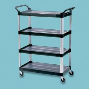  X Tra Food Servicer & Utility Cart Color Black Office 