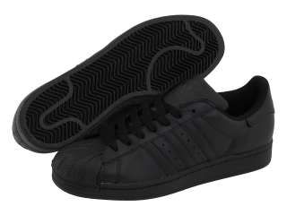 Adidas Originals Superstar II All Black Leather Sneaker 676228  