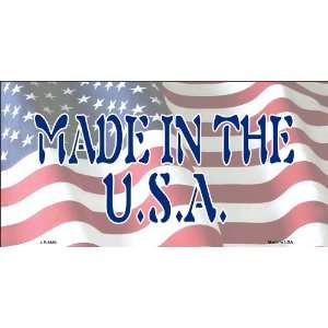  American Flag (Made in the Usa) License Plates Everything 