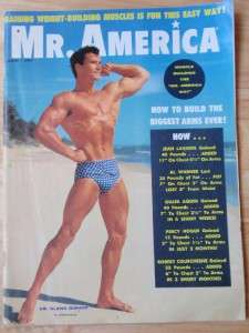 MR AMERICA bodybuilding muscle fitness magazine/GLENN BISHOP 6 60 
