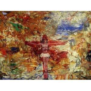 Hand Made Oil Reproduction   James Ensor   32 x 24 inches   Le Christ 