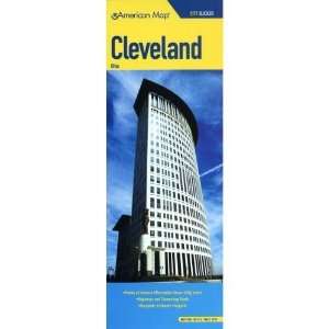   American Map 607989 Cleveland Ohio City Slicker Map