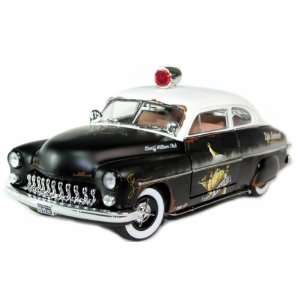  Ertl 1/18 1949 Mercury Rat Rod Sheriff Police Car Toys 