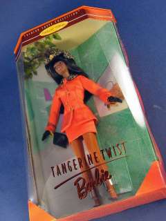 African American Tangerine Twist Barbie Doll NRFB 18909 074299178603 