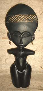 Fertility Doll African Asante Ashanti akua ba ddfl14  