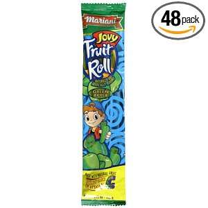 Mariani Green Apple Fruit Roll, 0.75 Ounce Units (Pack of 48)