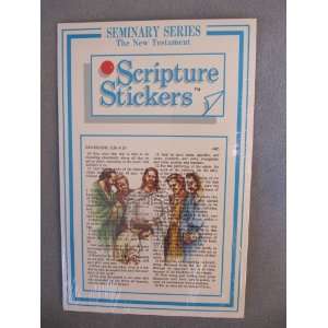  Scripture Stickers/seminary Series/new Testament Arts 